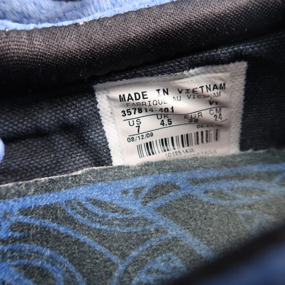 Nike Shoes Womens 7 Casual Skate Sneakers Braata Trainer Blue Lace Up 2009 - Picture 7 of 13